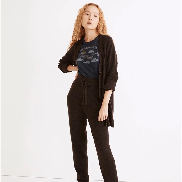 Madewell Asherton Waffle Sweater Pants - Picture 1 of 5